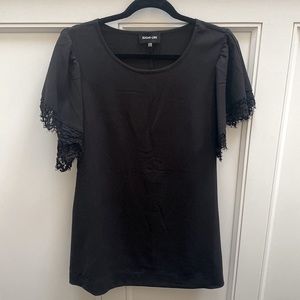 Lace Sleeve Shift Dress